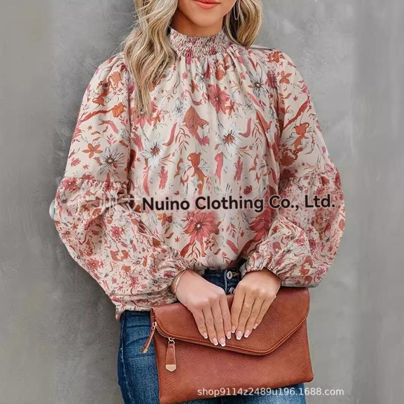 Womens Tops | Shirt with decorative print Clothing Tops